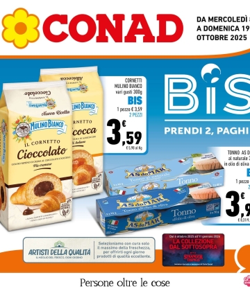 Bis, prendi 2 paghi 1